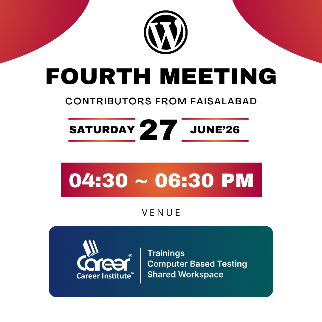 Schedule: 5th Meeting